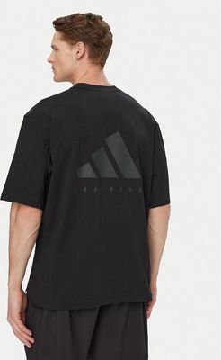 adidas - T-shirt męski na wiosnę w sportowym stylu ze sklepu: MODIVO w kategorii: T-shirty męskie - zdjęcie WP-EBWP-BKLVO-LN0_0000305711373