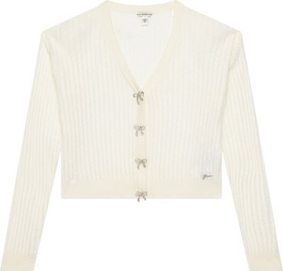 Guess - Sweter dziewczęcy jesienny ze sklepu: MODIVO w kategorii: Swetry dziewczęce - zdjęcie WP-EBWP-BKLVO-LN0_0000305714435