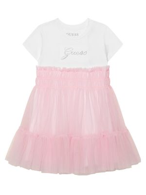 Guess - Sukienka dziewczęca letnia ze sklepu: MODIVO w kategorii: Sukienki dziewczęce - zdjęcie WP-EBWP-BKLVO-LN0_0000305714770