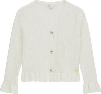 Sweter dziewczęcy jesienny Guess ze sklepu: MODIVO w kategorii: Swetry dziewczęce - zdjęcie WP-EBWP-BKLVO-LN0_0000305715531