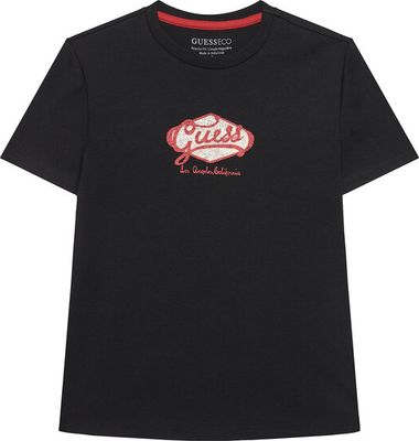 T-shirt chłopięce na lato Guess ze sklepu: MODIVO w kategorii: T-shirty chłopięce - zdjęcie WP-EBWP-BKLVO-LN0_0000305715685