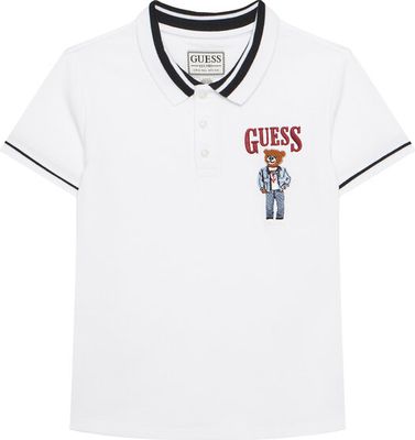 T-shirt chłopięce letni Guess ze sklepu: MODIVO w kategorii: T-shirty chłopięce - zdjęcie WP-EBWP-BKLVO-LN0_0000305715937