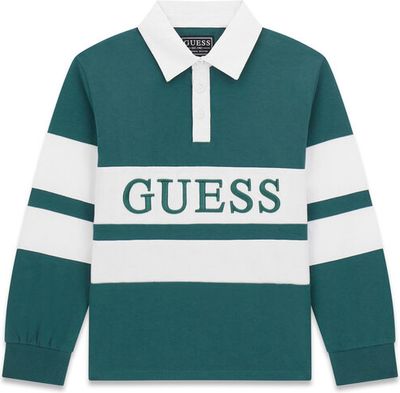 Guess - T-shirt chłopięce ze sklepu: MODIVO w kategorii: T-shirty chłopięce - zdjęcie WP-EBWP-BKLVO-LN0_0000305715951