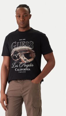 T-shirt męski młodzieżowy Guess ze sklepu: MODIVO w kategorii: T-shirty męskie - zdjęcie WP-EBWP-BKLVO-LN0_0000305716668