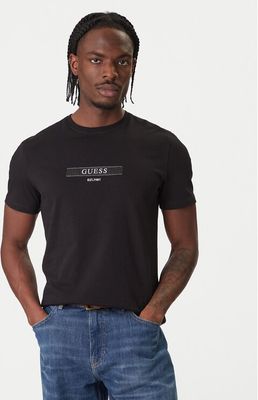 T-shirt męski Guess ze sklepu: MODIVO w kategorii: T-shirty męskie - zdjęcie WP-EBWP-BKLVO-LN0_0000305716804