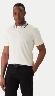 T-shirt męski casual Guess ze sklepu: MODIVO w kategorii: T-shirty męskie - zdjęcie WP-EBWP-BKLVO-LN0_0000305716859
