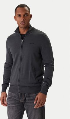 Sweter męski casual Guess ze sklepu: MODIVO w kategorii: Swetry męskie - zdjęcie WP-EBWP-BKLVO-LN0_0000305717016