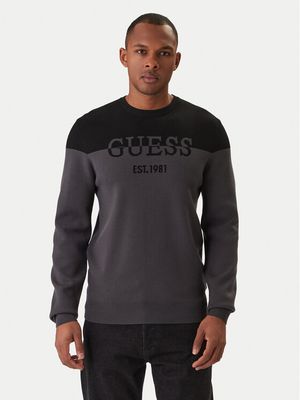 Sweter męski Guess ze sklepu: MODIVO w kategorii: Swetry męskie - zdjęcie WP-EBWP-BKLVO-LN0_0000305717047