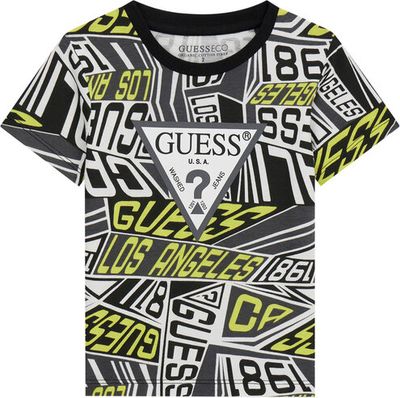 T-shirt chłopięce letni Guess ze sklepu: MODIVO w kategorii: T-shirty chłopięce - zdjęcie WP-EBWP-BKLVO-LN0_0000305717283