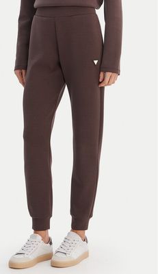 Spodnie damskie casual Guess ze sklepu: MODIVO w kategorii: Spodnie damskie - zdjęcie WP-EBWP-BKLVO-LN0_0000305717993