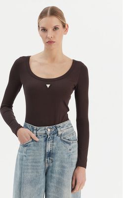Bluzka damska casualowa Guess ze sklepu: MODIVO w kategorii: Bluzki damskie - zdjęcie WP-EBWP-BKLVO-LN0_0000305718112