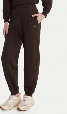 Spodnie damskie w sportowym stylu Guess ze sklepu: MODIVO w kategorii: Spodnie damskie - zdjęcie WP-EBWP-BKLVO-LN0_0000305718440