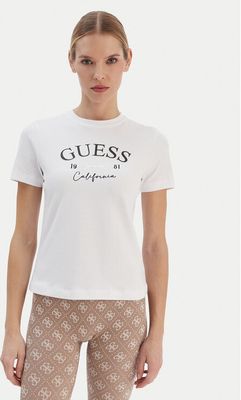 Guess - Bluzka damska na wiosnę ze sklepu: MODIVO w kategorii: Bluzki damskie - zdjęcie WP-EBWP-BKLVO-LN0_0000305718631