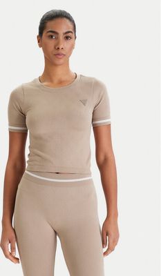 Bluzka damska casual Guess ze sklepu: MODIVO w kategorii: Bluzki damskie - zdjęcie WP-EBWP-BKLVO-LN0_0000305719041