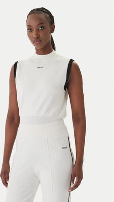 Sweter damski Guess ze sklepu: MODIVO w kategorii: Swetry damskie - zdjęcie WP-EBWP-BKLVO-LN0_0000305719089