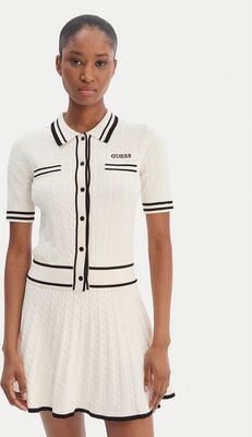 Sweter damski Guess ze sklepu: MODIVO w kategorii: Swetry damskie - zdjęcie WP-EBWP-BKLVO-LN0_0000305719478