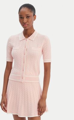 Sweter damski casual Guess ze sklepu: MODIVO w kategorii: Swetry damskie - zdjęcie WP-EBWP-BKLVO-LN0_0000305719485