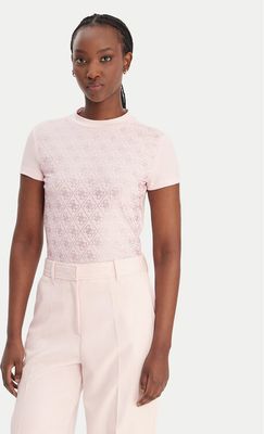 Bluzka damska Guess ze sklepu: MODIVO w kategorii: Bluzki damskie - zdjęcie WP-EBWP-BKLVO-LN0_0000305719607