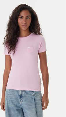 Bluzka damska na wiosnę Guess Jeans ze sklepu: MODIVO w kategorii: Bluzki damskie - zdjęcie WP-EBWP-BKLVO-LN0_0000305719935