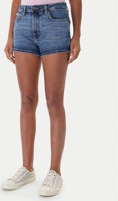 Guess Jeans - Szorty casual ze sklepu: MODIVO w kategorii: Szorty - zdjęcie WP-EBWP-BKLVO-LN0_0000305720016