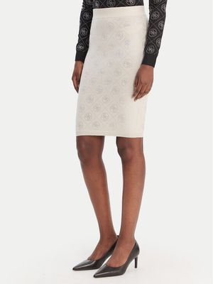 Guess - Spódnica casual ze sklepu: MODIVO w kategorii: Spódnice - zdjęcie WP-EBWP-BKLVO-LN0_0000305720436