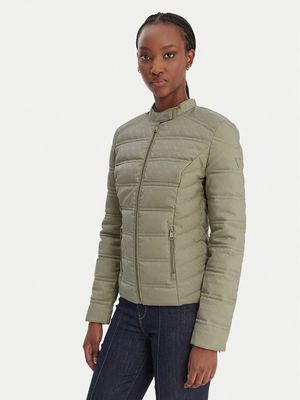 Kurtka damska casual jesienna Guess ze sklepu: MODIVO w kategorii: Kurtki damskie - zdjęcie WP-EBWP-BKLVO-LN0_0000305721211