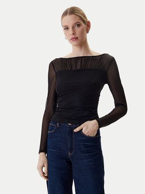 Guess - Bluzka damska jesienna ze sklepu: MODIVO w kategorii: Bluzki damskie - zdjęcie WP-EBWP-BKLVO-LN0_0000305721402
