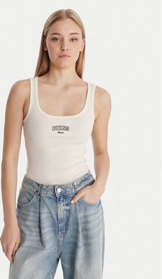 Bluzka damska na lato Guess Jeans ze sklepu: MODIVO w kategorii: Bluzki damskie - zdjęcie WP-EBWP-BKLVO-LN0_0000305721501