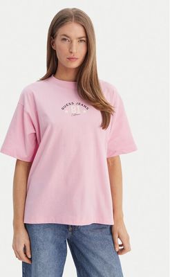 Bluzka damska Guess Jeans ze sklepu: MODIVO w kategorii: Bluzki damskie - zdjęcie WP-EBWP-BKLVO-LN0_0000305721518