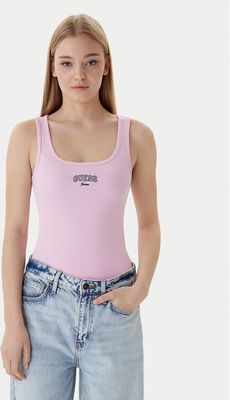 Bluzka damska Guess Jeans ze sklepu: MODIVO w kategorii: Bluzki damskie - zdjęcie WP-EBWP-BKLVO-LN0_0000305721525