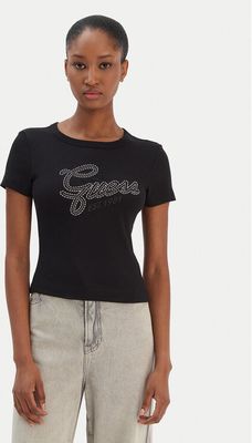 Guess - Bluzka damska ze sklepu: MODIVO w kategorii: Bluzki damskie - zdjęcie WP-EBWP-BKLVO-LN0_0000305721594