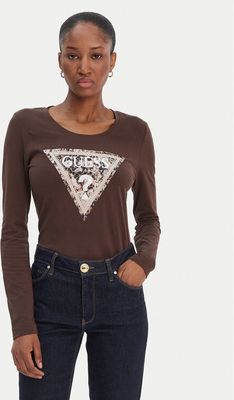 Guess - Bluzka damska jesienna ze sklepu: MODIVO w kategorii: Bluzki damskie - zdjęcie WP-EBWP-BKLVO-LN0_0000305721723