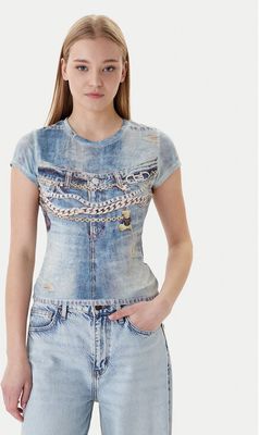 Guess - Bluzka damska wiosenna ze sklepu: MODIVO w kategorii: Bluzki damskie - zdjęcie WP-EBWP-BKLVO-LN0_0000305721822
