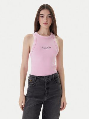 Bluzka damska casual Guess Jeans ze sklepu: MODIVO w kategorii: Bluzki damskie - zdjęcie WP-EBWP-BKLVO-LN0_0000305722201