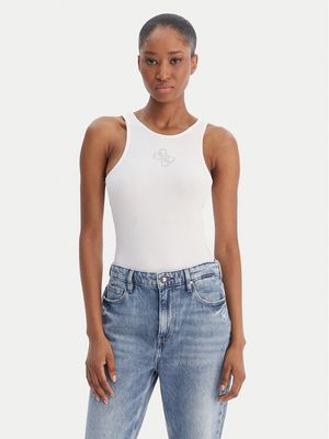 Bluzka damska Guess ze sklepu: MODIVO w kategorii: Bluzki damskie - zdjęcie WP-EBWP-BKLVO-LN0_0000305722249