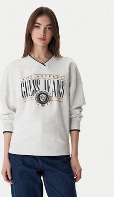 Bluza damska młodzieżowa jesienna Guess Jeans ze sklepu: MODIVO w kategorii: Bluzy damskie - zdjęcie WP-EBWP-BKLVO-LN0_0000305722416