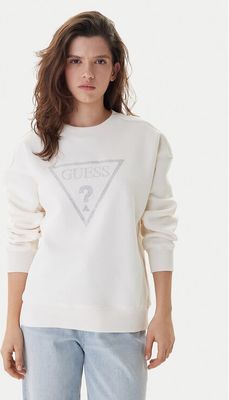 Bluza damska na jesień w stylu młodzieżowym Guess ze sklepu: MODIVO w kategorii: Bluzy damskie - zdjęcie WP-EBWP-BKLVO-LN0_0000305722485