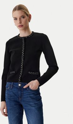 Sweter damski zimowy Guess ze sklepu: MODIVO w kategorii: Swetry damskie - zdjęcie WP-EBWP-BKLVO-LN0_0000305722638