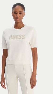 Guess - Sweter damski ze sklepu: MODIVO w kategorii: Swetry damskie - zdjęcie WP-EBWP-BKLVO-LN0_0000305722652