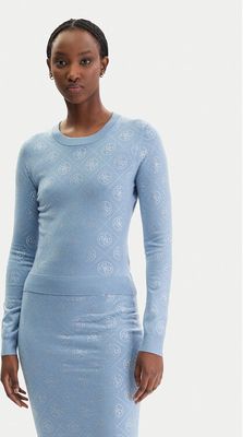 Sweter damski casual Guess ze sklepu: MODIVO w kategorii: Swetry damskie - zdjęcie WP-EBWP-BKLVO-LN0_0000305722713