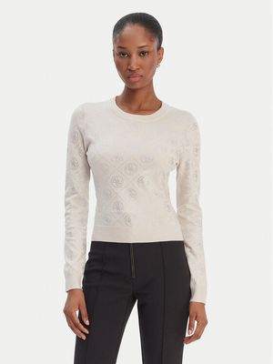 Sweter damski casual Guess ze sklepu: MODIVO w kategorii: Swetry damskie - zdjęcie WP-EBWP-BKLVO-LN0_0000305722720