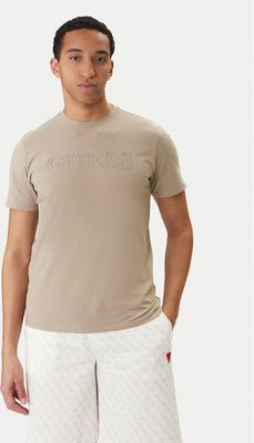 T-shirt męski casual Guess ze sklepu: MODIVO w kategorii: T-shirty męskie - zdjęcie WP-EBWP-BKLVO-LN0_0000305722799