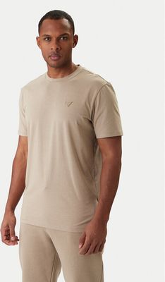 T-shirt męski casualowy Guess ze sklepu: MODIVO w kategorii: T-shirty męskie - zdjęcie WP-EBWP-BKLVO-LN0_0000305722812