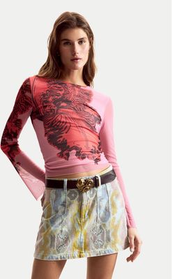 Bluzka damska casual Desigual ze sklepu: MODIVO w kategorii: Bluzki damskie - zdjęcie WP-EBWP-BKLVO-LN0_0000305723529