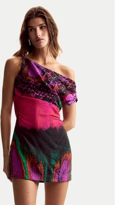 Desigual - Sukienka casual dopasowana ze sklepu: MODIVO w kategorii: Sukienki - zdjęcie WP-EBWP-BKLVO-LN0_0000305723628