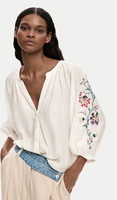 Bluzka damska elegancka wiosenna Desigual ze sklepu: MODIVO w kategorii: Bluzki damskie - zdjęcie WP-EBWP-BKLVO-LN0_0000305723635
