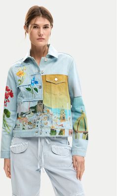 Kurtka damska casualowa Desigual ze sklepu: MODIVO w kategorii: Kurtki damskie - zdjęcie WP-EBWP-BKLVO-LN0_0000305723802