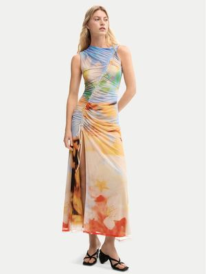 Sukienka Desigual ze sklepu: MODIVO w kategorii: Sukienki - zdjęcie WP-EBWP-BKLVO-LN0_0000305723826