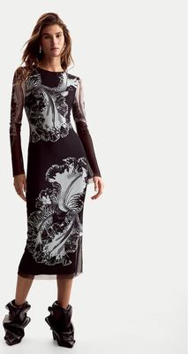Sukienka Desigual ze sklepu: MODIVO w kategorii: Sukienki - zdjęcie WP-EBWP-BKLVO-LN0_0000305723857