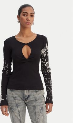 Bluzka damska Desigual ze sklepu: MODIVO w kategorii: Bluzki damskie - zdjęcie WP-EBWP-BKLVO-LN0_0000305723871